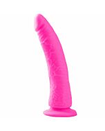 Neon pink dildo mince 7