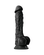 Colours pleasures pene realístico 18cm - negro