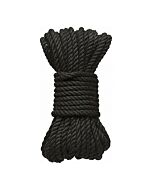 Kink cuerda de bondage hemp 1524x0,6cm - negro