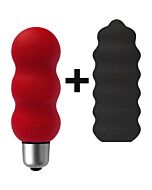 Joystick gyro micro stimulateur à manches rouge et noir