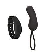 Balle en silicone avec télécommande - noir