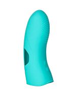 Merveilleux chatouilleur en silicone - dé à coudre en silicone turquoise