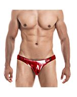 Boxer Rouge Taille Basse Feu