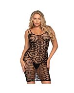 Robe en Crochet Noir