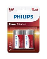 Pack Double Énergie Alcaline Philips LR14