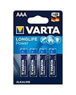 Blister Varta AAA Longlife Power (Pack 4)

