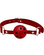 Morsure Rouge Respirante Silencieuse Rubis