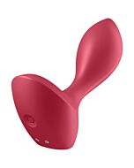Plug Anal Vibrant Velours Rouge