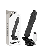 Contrôle Total Vibromasseur Noir 20 cm