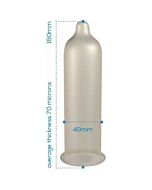 Préservatifs SlimFit 144 unités