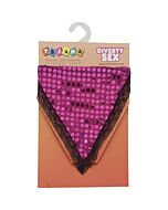 String luisant rose vif