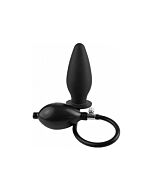 Fantasme anal bouchon de silicone gonflable