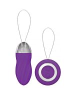 George huevo vibrador control remoto morado