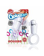 Screaming o opium anillo vibrador dedal blanco