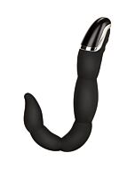 Colt deep vibrador anal flexible negro