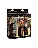 mueco gladiator gonflable taille réelle