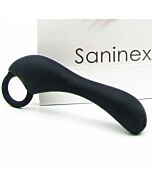 Saninex orgasmique anal stimulateur sexuel couleur recto verso noir