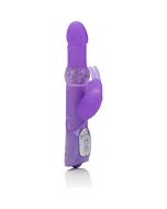Silicone jack rabbit morado