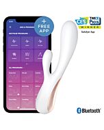 Satisfyer mono flex blanc avec application