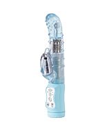 Mini dolphin pearl vibrador rampante azul