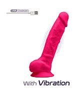 Vibromasseur en Silicone Modèle 1 - Rose