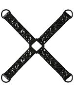 cravates noires Sinful pour la fixation