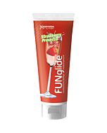 Lubrifiant prosecco saveur cocktail fraise