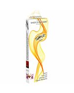 Glyder Sheer barrages feuilles de latex fraise sexe oral