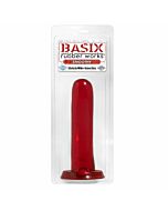 Basix gélatine pénis smoothy 13 cm rouge