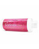 Saninex 2 en 1 gel lubricante multiorgasmico mujer