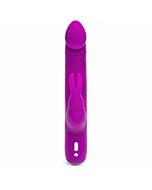 Happy rabbit vibrador realistico fino lila