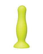 American pop dildo silicona 11 cm amarillo