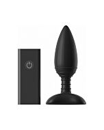 Ace small plug vibrador control remoto - negro