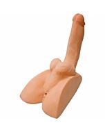 Rock Hard Cyberskin - Masturbateur de cul avec un pénis en érection