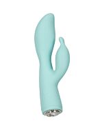 Pave Victoria Double Rampant Bunny - Vert Pastel