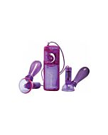 Fétiche renifleurs fantasy mamelons vibrateur multi-vitesse