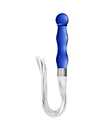 Whisper dildo anal con latigo azul