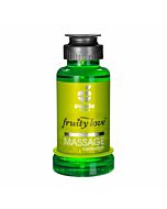 massage amour Fruity effecteur de chaleur d'huile 100 ml captus / chaux rutabaga