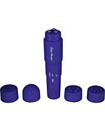 Stimulateur avec des têtes interchangeables violette
