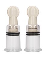 Kit de succionador de pezones mediano - transparente