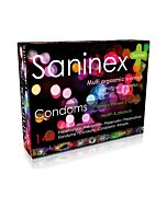 Saninex preservativos multi orgasmic woman 144 uds