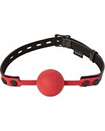 Saffron ball gag -mordaza pelota - rojo
