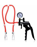 Pompe double poids - rouge