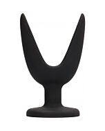 Butt plug - split 1 - 10cm negro