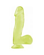 Basix Rubber Works gélatine pénis aspiration luminescent 16cm