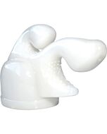 tête Triad pour ma baguette vibrateur shibari blanc