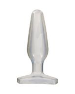 Cristal moyen de plug anal de gelées