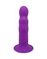 Hitsens 3 - Gode en silicone violet double densité