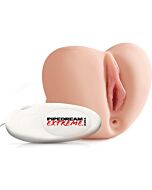 Vagin et l'anus avec vibration toyz Extreme