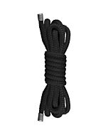 Ouch noir mini-japonaise corde 15m